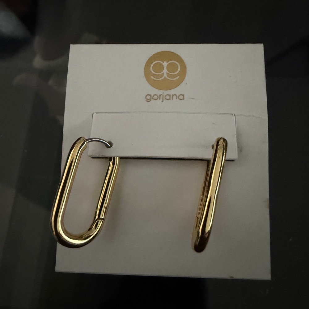 Gorjana Elegant Gold Zoey Hoop Earrings